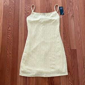 Target Wild Fable butter yellow dress | size S